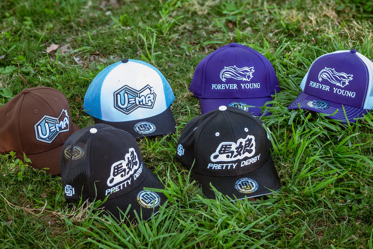 Umamusume merch and more all embroidered in the US! Oguri Cap cap