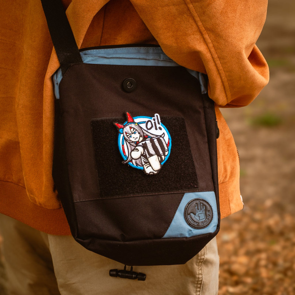 Tamamo Cross pointing at (You) menacingly patch