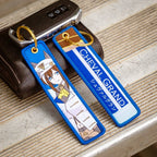 Cheval Grand Jet Tag Keychain - Weeby Stitches