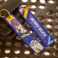 Daitaku Helios Jet Tag Keychain - Weeby Stitches