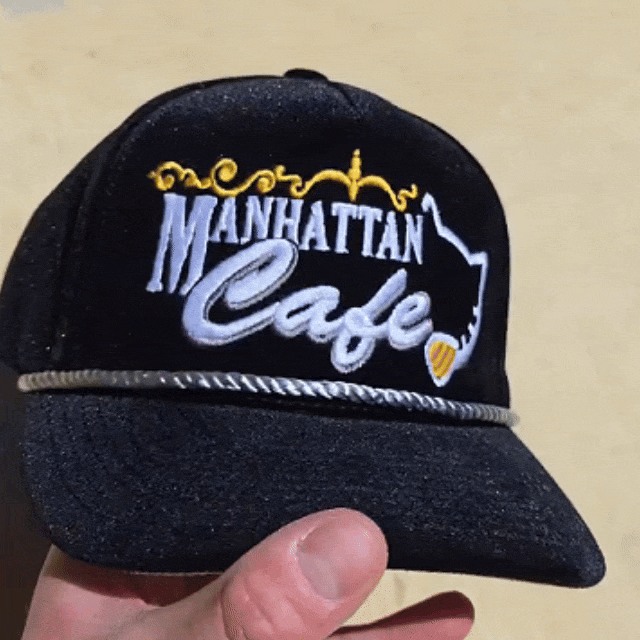 Manhattan Cafe Hat Velvet Rope Hat