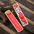 Goldship Jet Tag Keychain - Weeby Stitches