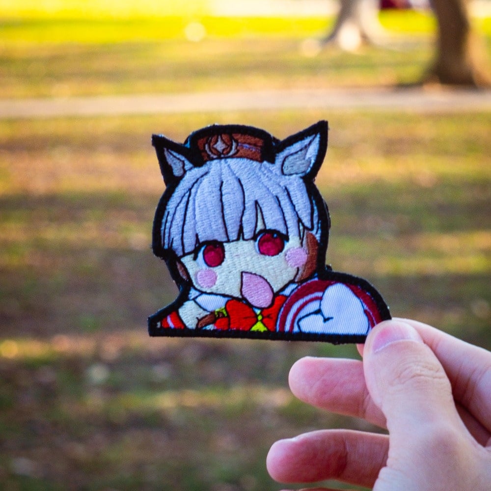 Goldship - RUN! patch - Weeby Stitches