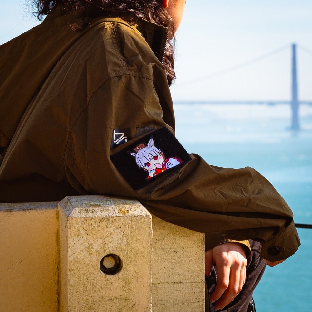 Goldship - RUN! patch - Weeby Stitches