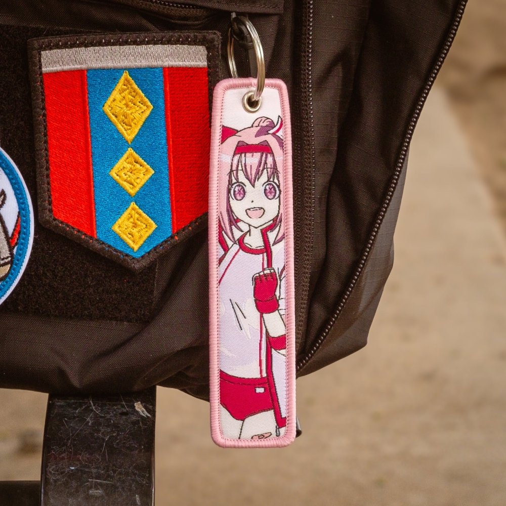 Haru Urara Jet Tag Keychain - Weeby Stitches