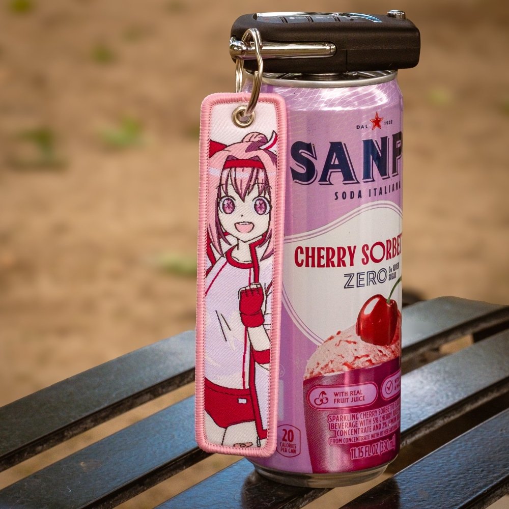 Haru Urara Jet Tag Keychain - Weeby Stitches