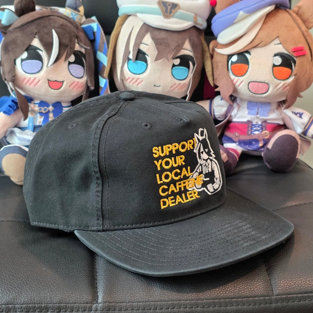 Manhattan Cafe Hat Support Your Local Caffeine Dealer - Weeby Stitches