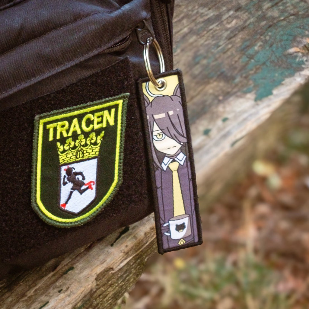 Manhattan Cafe Jet Tag Keychain - Weeby Stitches