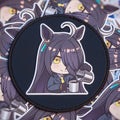 Manhattan Cafe Sip Sticker - Weeby Stitches