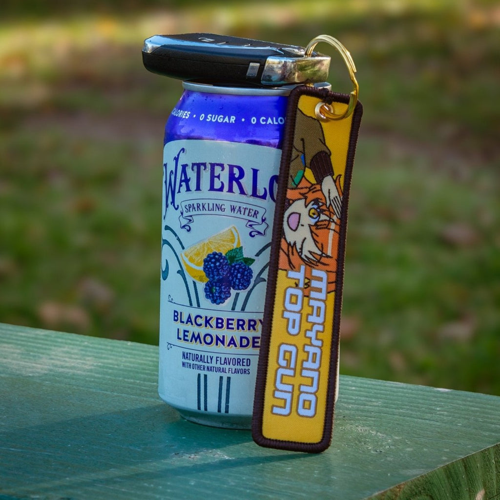 Mayano Top Gun Jet Tag Keychain - Weeby Stitches