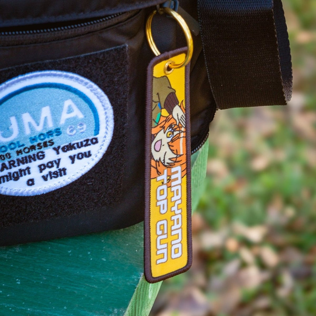 Mayano Top Gun Jet Tag Keychain - Weeby Stitches