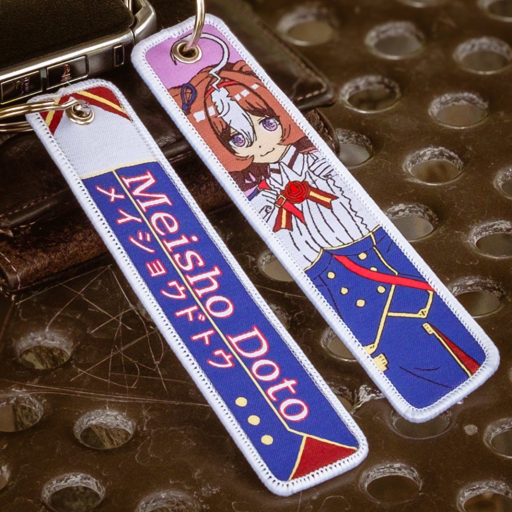Meisho Doto Jet Tag Keychain - Weeby Stitches