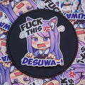 Mejiro McQueen F This Desuwa Sticker - Weeby Stitches