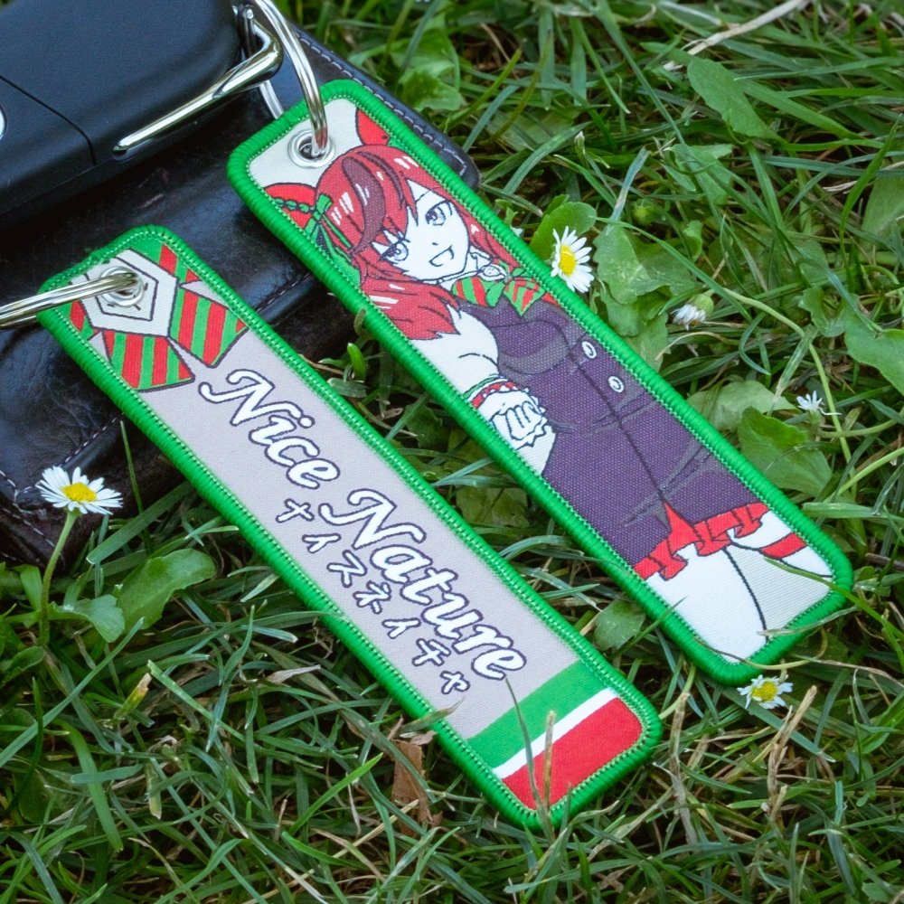Nice Nature Jet Tag Keychain - Weeby Stitches