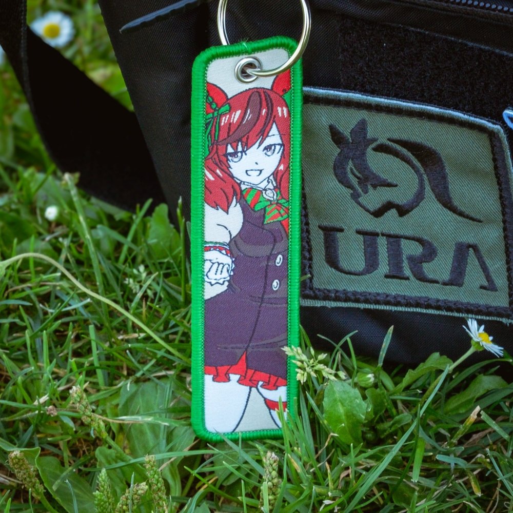 Nice Nature Jet Tag Keychain - Weeby Stitches