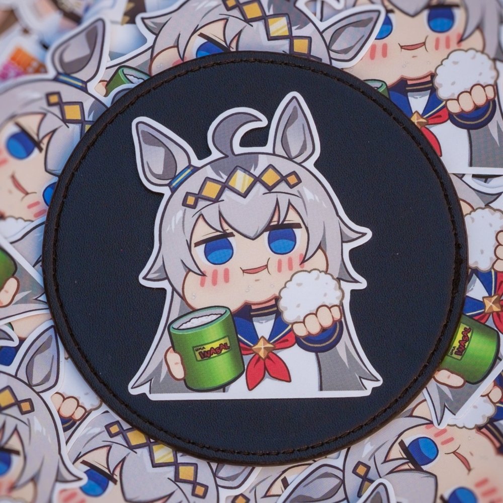 Oguri Cap Rice Unlimited Sticker - Weeby Stitches