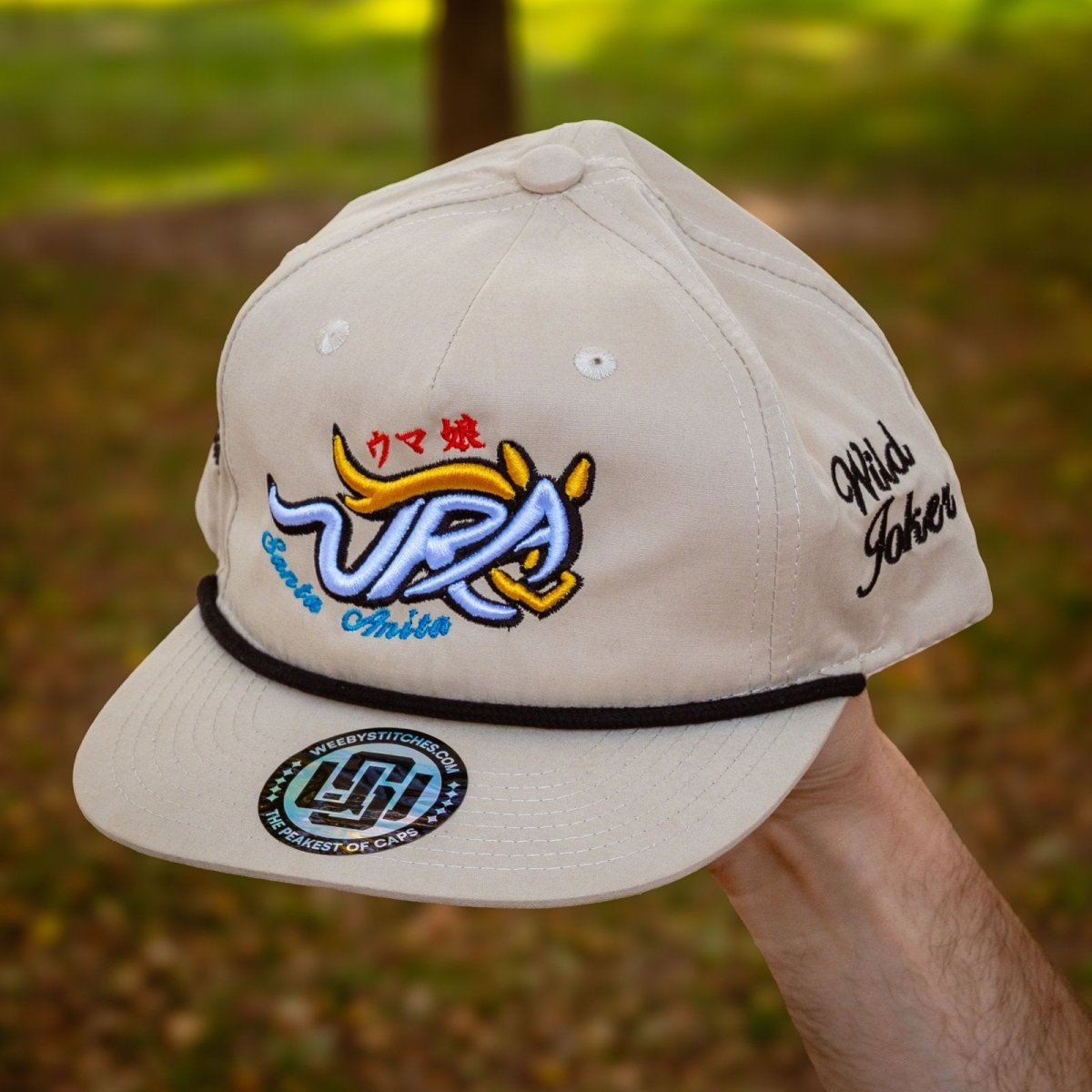 Santa Anita Obey Your Master Hat - Weeby Stitches