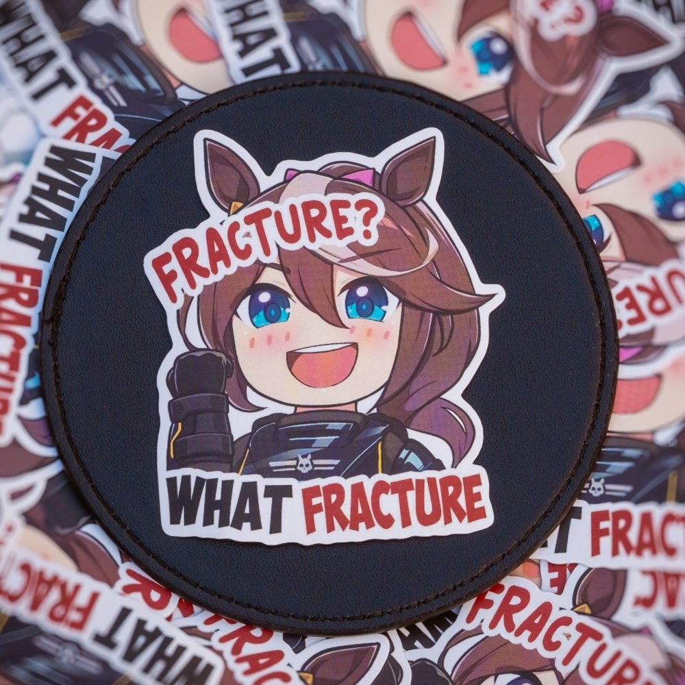 Tokai Teio Helldivers Fracture Sticker - Weeby Stitches