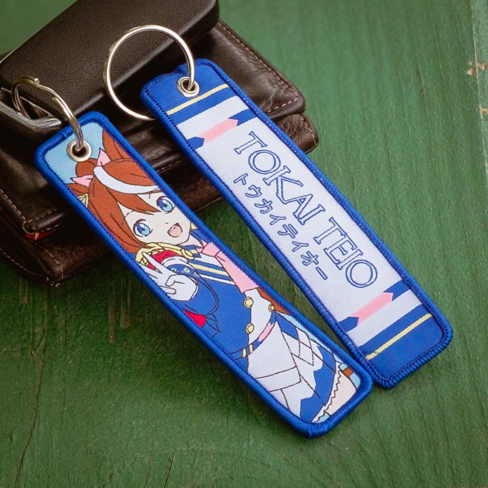 Tokai Teio Jet Tag Keychain - Weeby Stitches