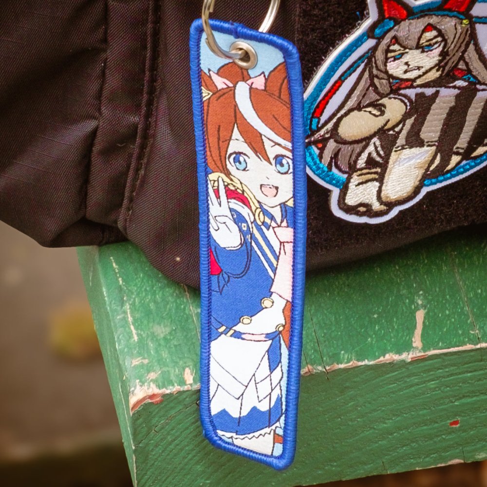 Tokai Teio Jet Tag Keychain - Weeby Stitches
