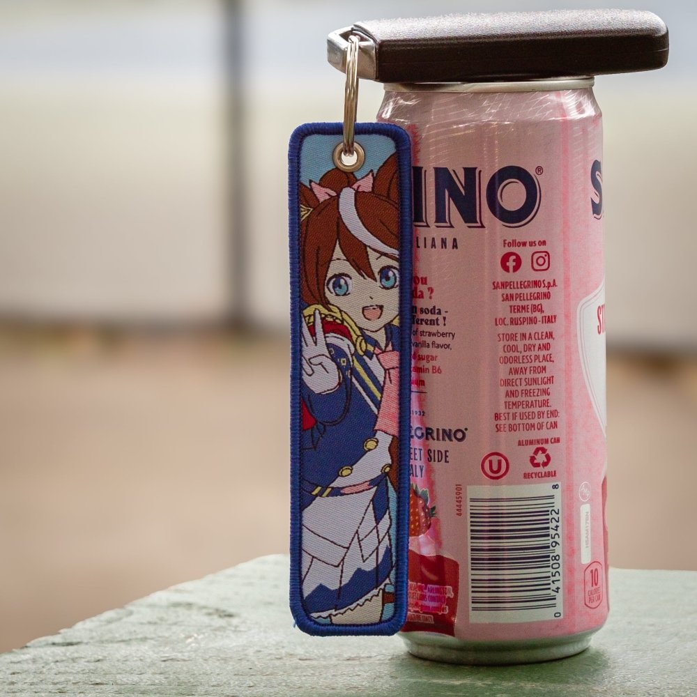 Tokai Teio Jet Tag Keychain - Weeby Stitches