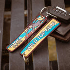 Vodka Jet Tag Keychain - Weeby Stitches